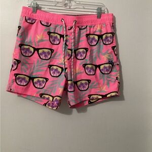 Party Pants Shady Shades swim trunks, size Large NWOT